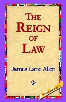 portada the reign of law (in English)