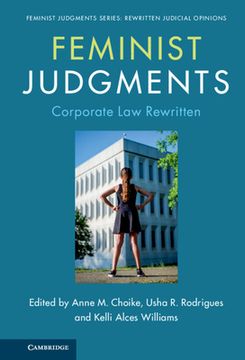 portada Feminist Judgments: Corporate law Rewritten (Feminist Judgment Series: Rewritten Judicial Opinions) (en Inglés)