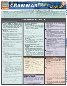 portada Common Grammar Pitfalls & Mistakes (Quick Study Academic) 