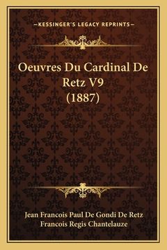 portada Oeuvres Du Cardinal De Retz V9 (1887) (in French)