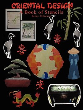 portada oriental designs, a book of stencils (en Inglés)