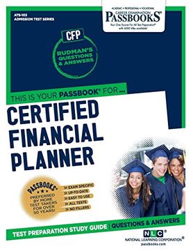 portada Certified Financial Planner (Cfp) (en Inglés)