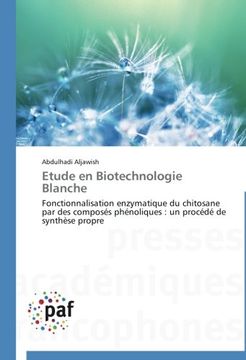 portada Etude En Biotechnologie Blanche