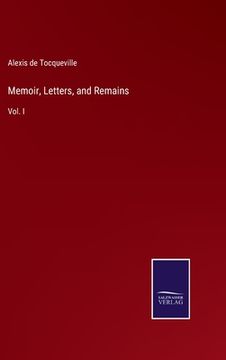 portada Memoir, Letters, and Remains: Vol. I (en Inglés)