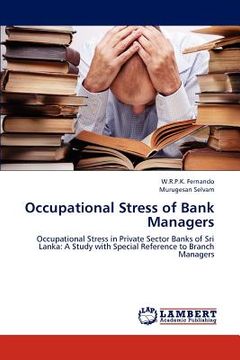 portada occupational stress of bank managers (en Inglés)