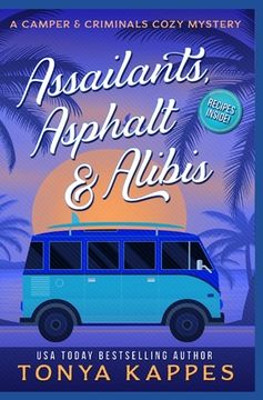 portada Assailants, Asphalt & Alibis: A Camper & Criminals Cozy Mystery Series Book 8 (en Inglés)