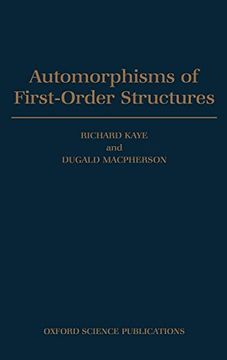 portada Automorphisms of First-Order Structures (en Inglés)