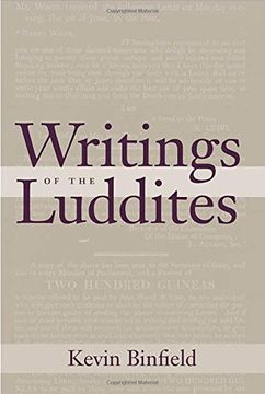 portada Writings of the Luddites (en Inglés)