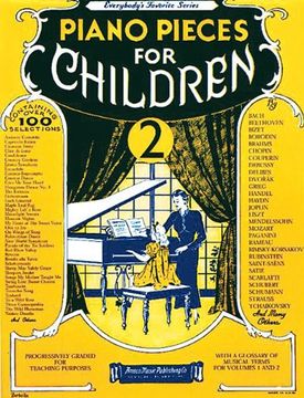 portada Piano Pieces for Children 2 (Efs no. 250) (en Inglés)