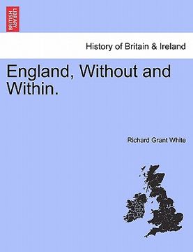portada england, without and within. (en Inglés)