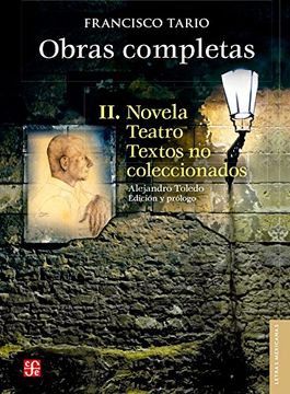portada Obras Completas ii. Novela, Teatro, Textos no Coleccionados