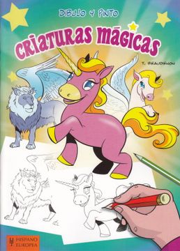 portada Dibujo y Pinto Criaturas Mágicas (in Spanish)