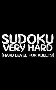 portada Sudoku: Hard Level for Adults - All 9*9 Hard 158+ Sudoku - Pocket Sudoku Puzzle Books - Sudoku Puzzle Books Hard - Large Print (en Inglés)