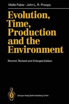 portada evolution, time, production and the environment (en Inglés)