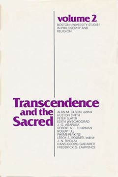 portada Transcendence and the Sacred: 002 (Boston University Studies in Philosophy & Religion) 