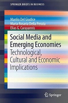 portada Social Media and Emerging Economies: Technological, Cultural and Economic Implications (Springerbriefs in Business) (en Inglés)