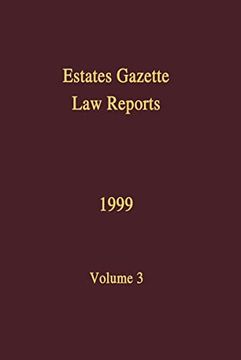 portada Eglr 1999 (Estates Gazette law Reports) (en Inglés)