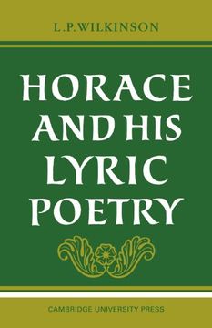 portada Horace and his Lyric Poetry (en Inglés)