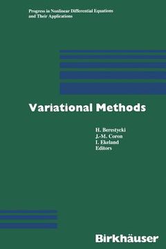 portada Variational Methods: Proceedings of a Conference Paris, June 1988 (en Inglés)