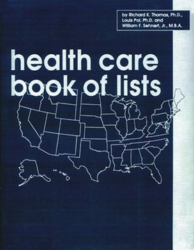portada Health Care Book of Lists (en Inglés)