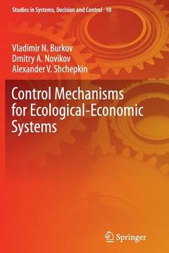 portada Control Mechanisms for Ecological-Economic Systems (en Inglés)