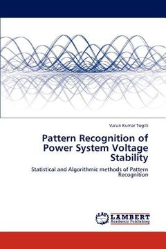 portada pattern recognition of power system voltage stability (en Inglés)