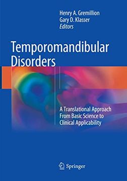 portada Temporomandibular Disorders: A Translational Approach from Basic Science to Clinical Applicability (en Inglés)