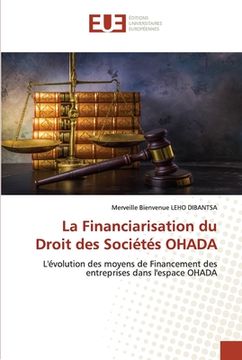 portada La Financiarisation du Droit des Sociétés OHADA (en Francés)