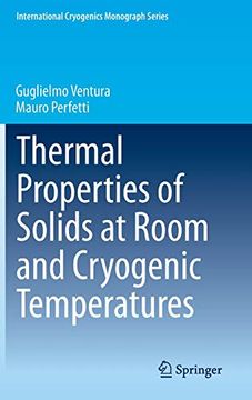 portada Thermal Properties of Solids at Room and Cryogenic Temperatures (International Cryogenics Monograph Series) (en Inglés)