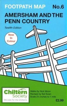 portada Amersham and the Penn Country (Chiltern Society Footpath Maps)