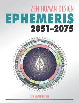 portada Zen Human Design Ephemeris 2051-75 (en Inglés)