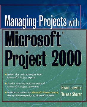 portada managing projects with microsoft project 2000: for windows (en Inglés)