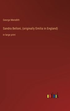 portada Sandra Belloni, (originally Emilia in England): in large print 