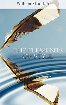 portada the elements of style (en Inglés)