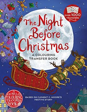 portada The Night Before Christmas: A Colouring Transfer Book (en Inglés)