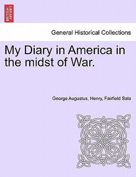 portada my diary in america in the midst of war. (en Inglés)