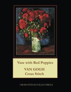 portada Vase with Red Poppies: Van Gogh Cross Stitch Pattern