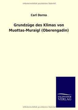 portada Grundzuge Des Klimas Von Muottas-Muraigl (Oberengadin)