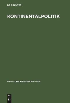 portada Kontinentalpolitik (in German)