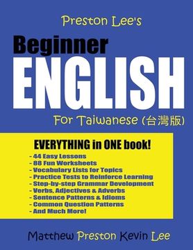 portada Preston Lee's Beginner English For Taiwanese (en Inglés)