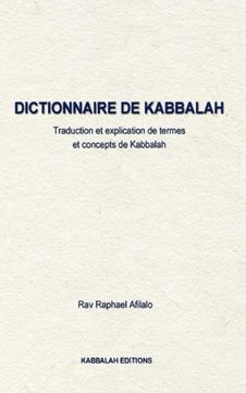 portada Dictionnaire de Kabbalah (in French)