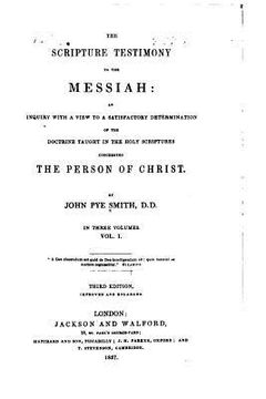 portada The Scripture Testimony to the Messiah - Vol. I (en Inglés)