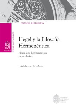 portada Hegel y la Filosofía Hermenéutica