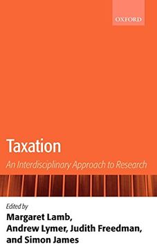 portada Taxation: An Interdisciplinary Approach to Research (en Inglés)