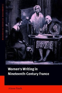 portada Women's Writing in 19c France (Cambridge Studies in French) (en Inglés)