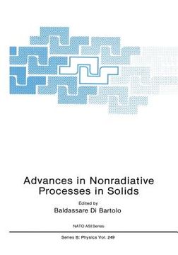 portada advances in nonradiative processes in solids (en Inglés)