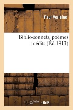 portada Biblio-Sonnets, Poèmes Inédits (in French)