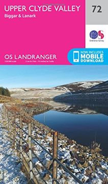 portada Upper Clyde Valley, Biggar & Lanark (OS Landranger Map)