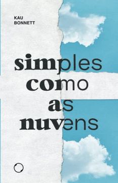 portada Simples como as nuvens: leve como as despedidas (en Portugués)