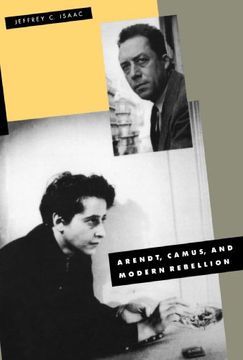 portada Arendt, Camus, and Modern Rebellion (in English)